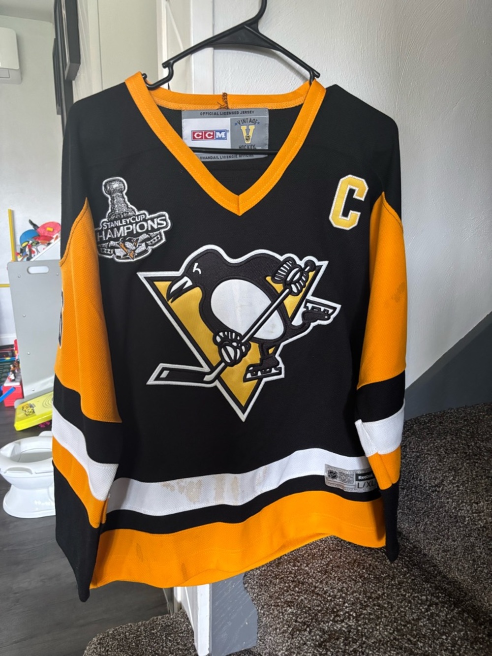 Mario Lemieux jersey